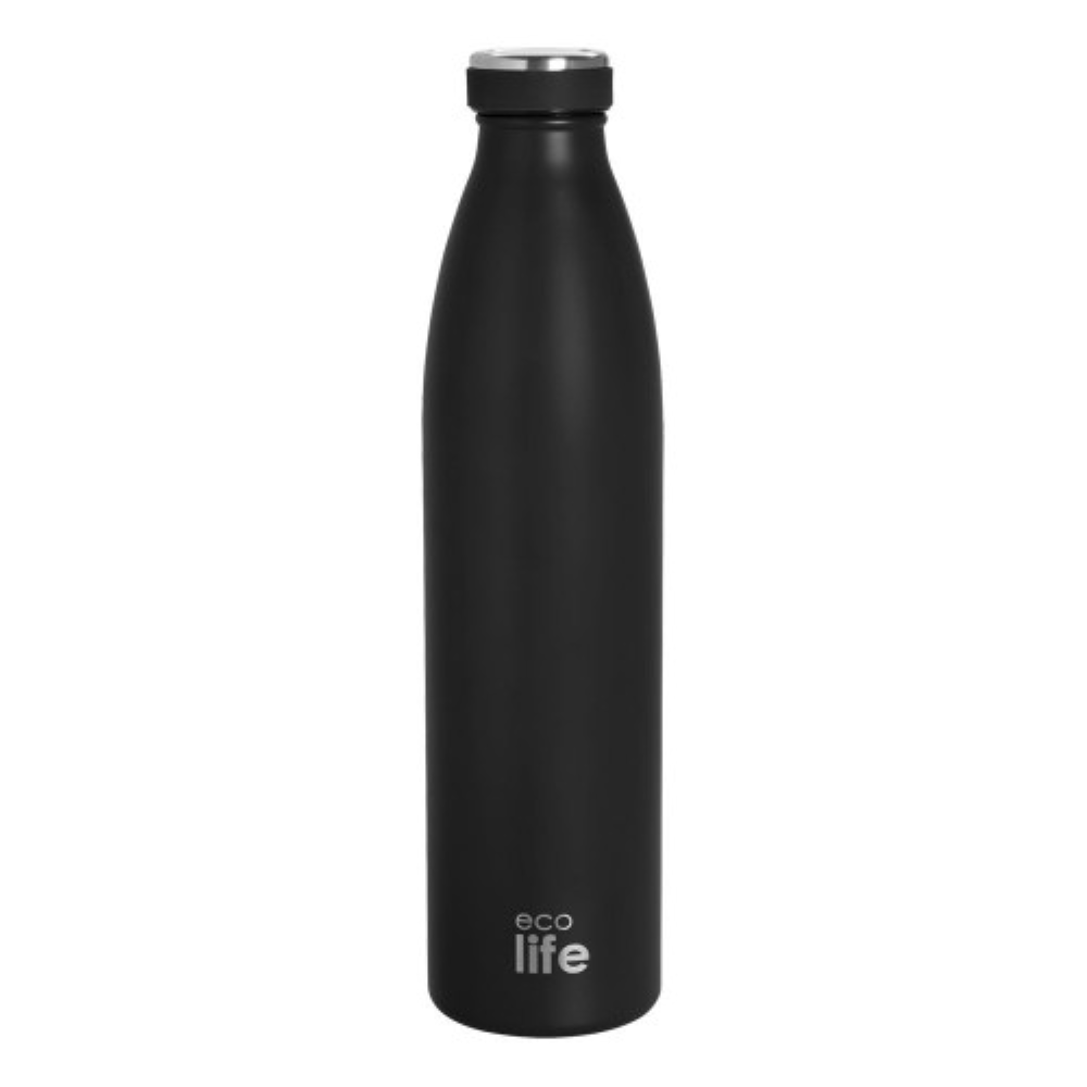 Ecolide Thermos 1.0L black Slim