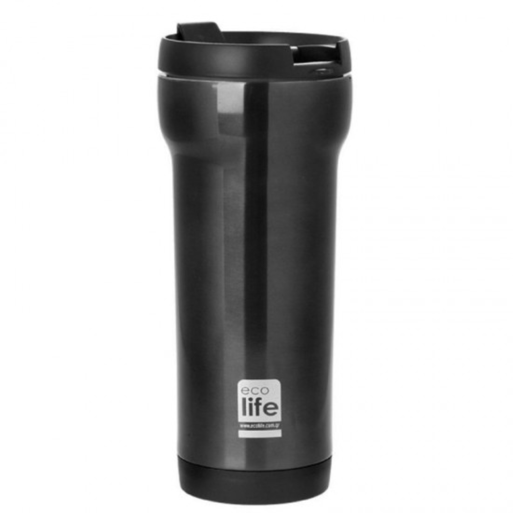 Ecolife coffee thermos mug 420ml Grey