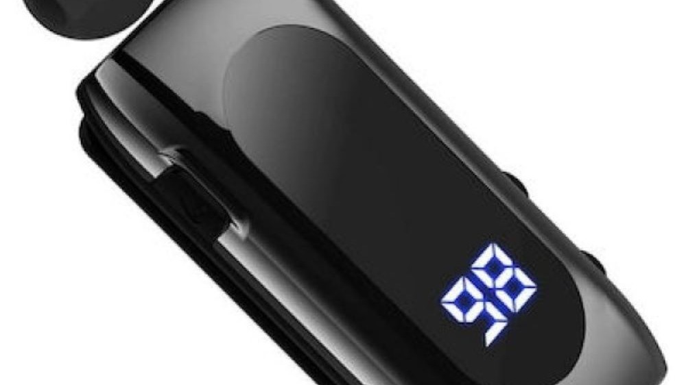 K55 Retractable Cable BT5.2 Smart In-ear Single Sports Earphone