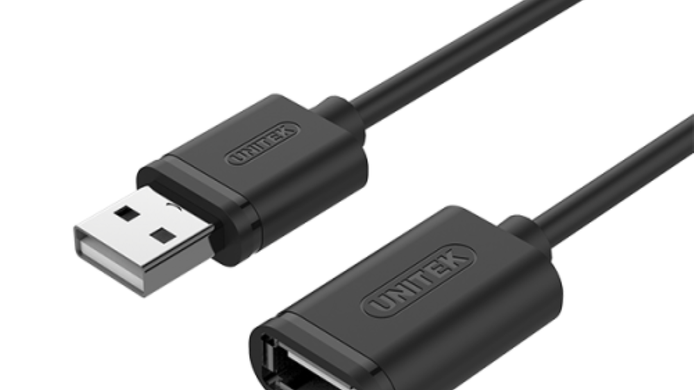 Unitek Y-C450Gbk Usb2.0 Usb-A Male To Usb-A Female Extension Cable 3M