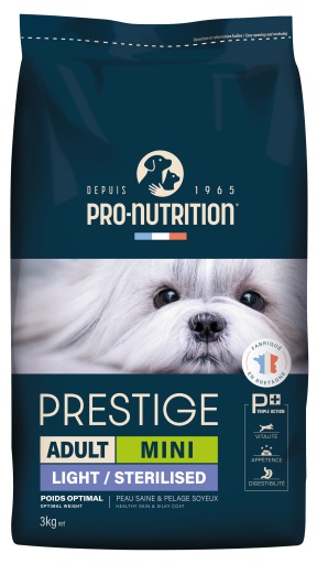 Pro-Nutrition Prestige Dog Mini Light & Sterilised 3kg