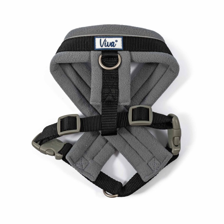 Ancol Padded Harness Black Small, 36-42cm