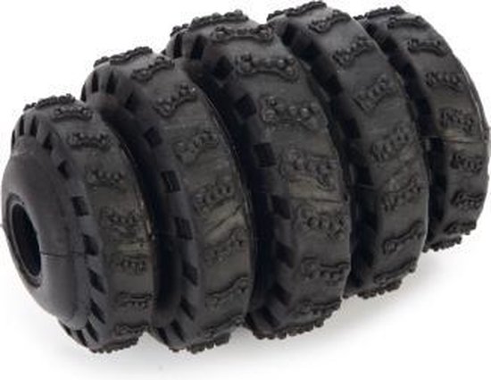 BEEZTEES RUBBER DOG TOY BLACK