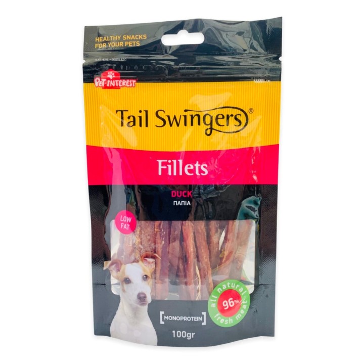 Tail Swingers Fillets Soft Duck Slice 100gr