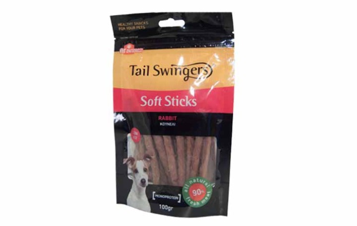 Tail Swingers Soft Sticks Rabbit 100gr