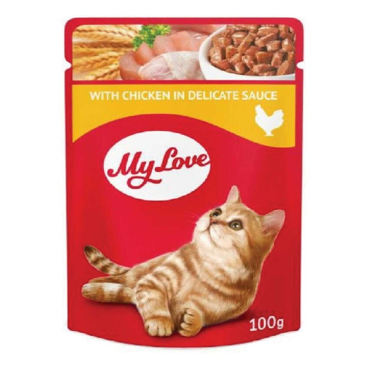 My Love Adult Cat Rabbit In Delicate Sauce 100g
