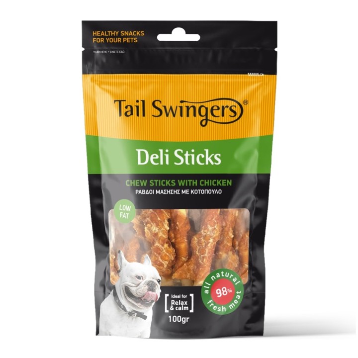 Tailswingers Deli Sticks With Chicken 100gr