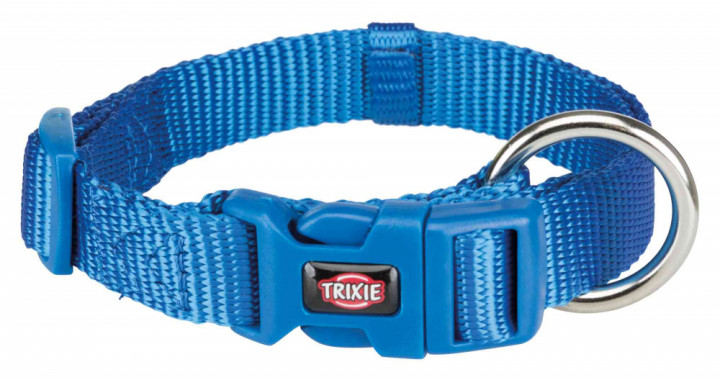 Trixie Premium Dog Collar Blue, 35-55 x 20cm