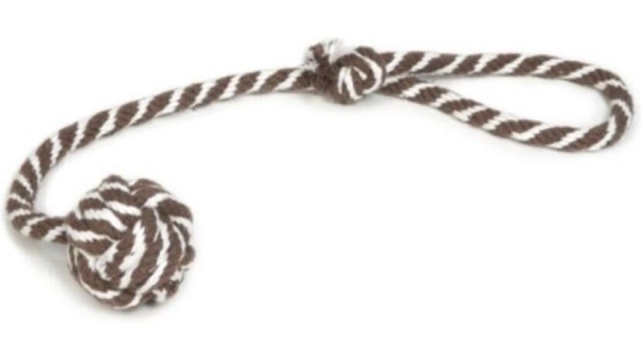 Beeztees ball on cord 50cm