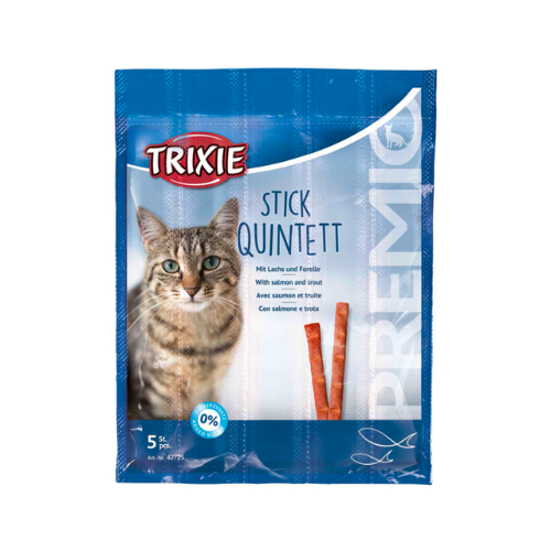 Trixie Premio Quadro Sticks Salmon & Trout 4 × 5g