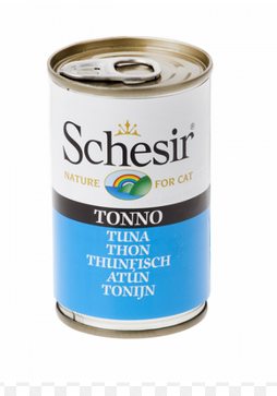 Schesir Cat Wet Food Tuna in Jelly can 140g