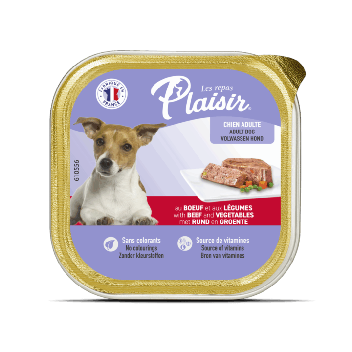 Plaisir Dog Alutray Chicken & Vegetables 300g