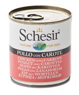Schesir Dog Wet Food Chicken & Carrots 285g