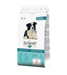Schesir Dog Dry Food Medium  Chicken 12kg