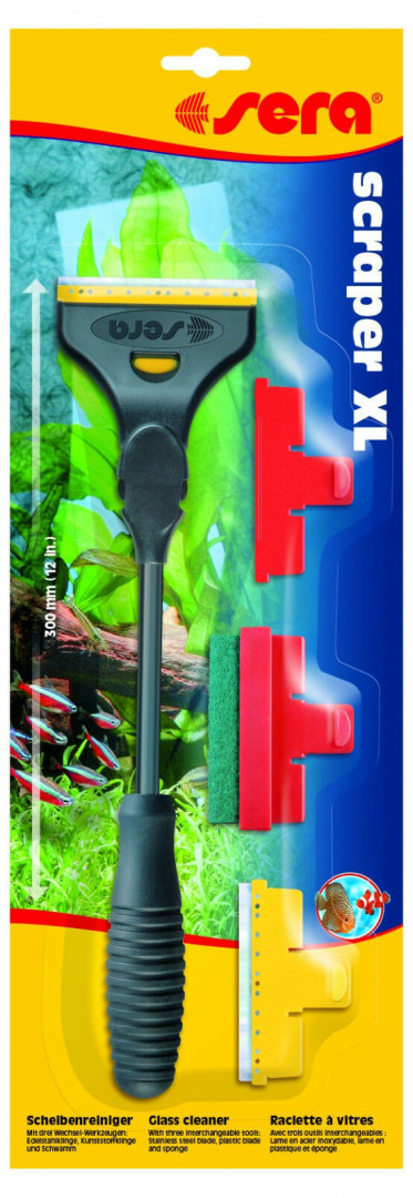 Sera Glass Clear Algenmagneet with handle XL