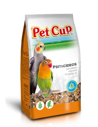 PET CUP parakeet standart 850gr