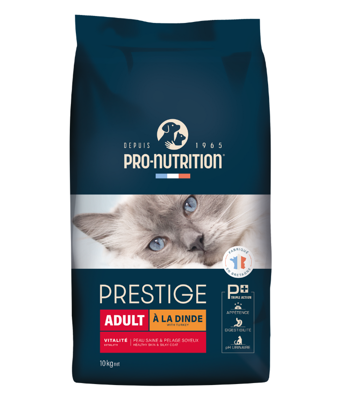 Pro-Nutrition Prestige Vitality Turkey Dry Cat Food - 2 Kg