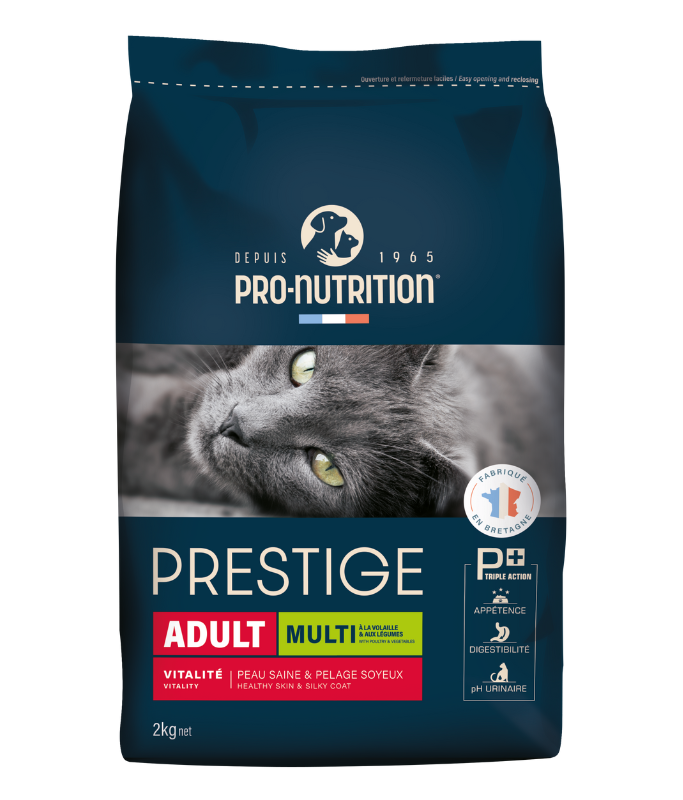 Pro-Nutrition Prestige Vitality Dry Multi-Cat Food - 2 Kg
