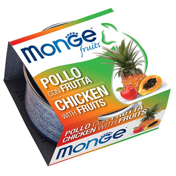 Monge Fruit Cat Adult Chicken &  Fruits 80g