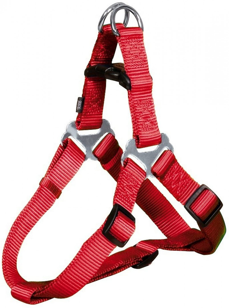 Premium One Touch harness, S: 40–50 cm/15 mm, red