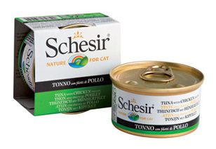 Schesir Cat Wet Food Tuna & Chicken in Jelly 85g