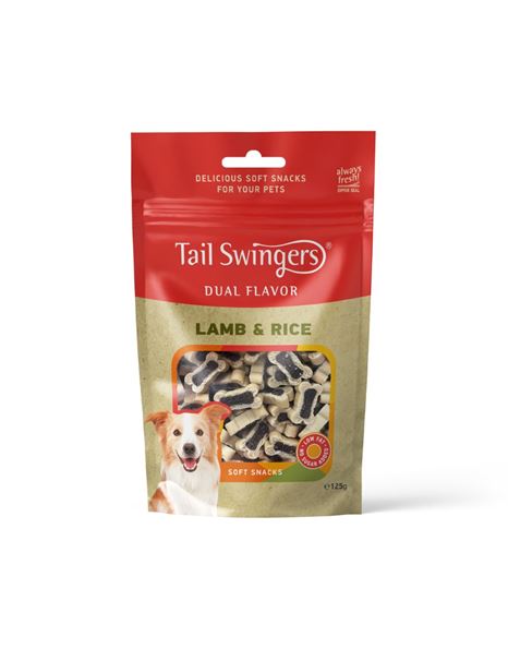 Tail Swingers Dual Flavor Lamb & Rice Soft 125gr
