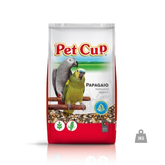 PET CUP parrot standart 3kg