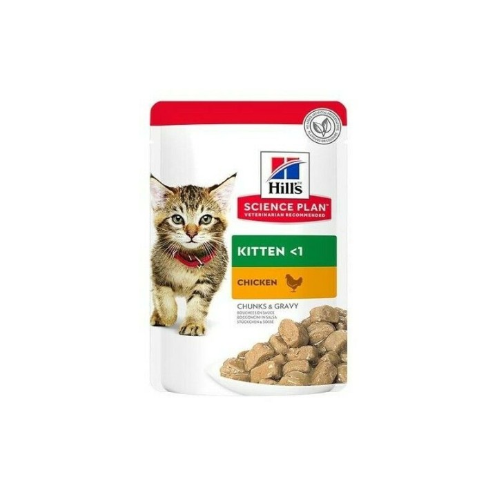 Hill's Science Plan Feline Kitten Chicken Pouch 85gr