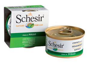 Schesir Cat Wet Food Chicken Fillets In Jelly 85g
