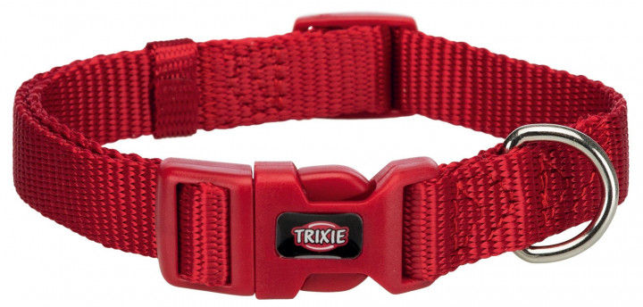 Trixie Premium Dog Collar Red XXS-XS ,15-25cm