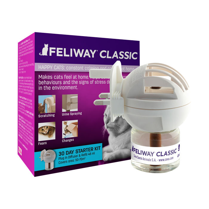 Feliway Classic Happy Cat Diffuser & Refill 48 ml