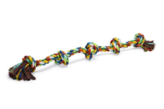 Beeztees Cotton Rope Colored 2 Knots