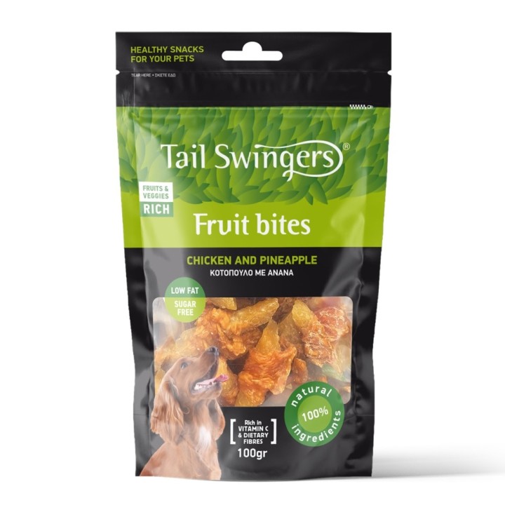 Tail Swingers Bites Pineapple With Chicken 100gr
