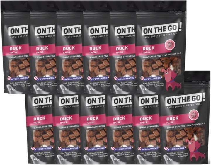 On The Go Cat Duck Bites 25g