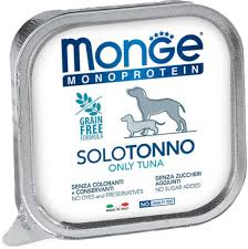 Monge Monoprotein Dog Paté only Tuna Alutray 150g