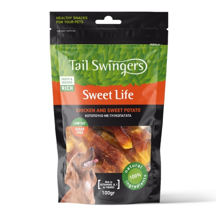 Tail Swingers Bites Sweet Potato & Chicken 100gr