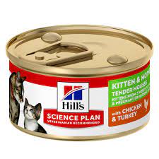 Hills Science Plan Kitten & Mother  Chicken & Turkey 85 g