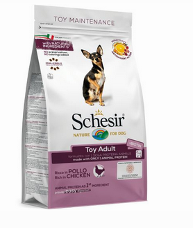 Schesir Dog Dry Food  Toy Chicken 2kg
