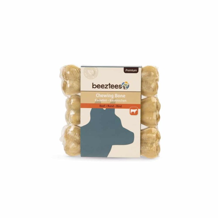 Beeztees chewing bone beef premium 3x50-55g
