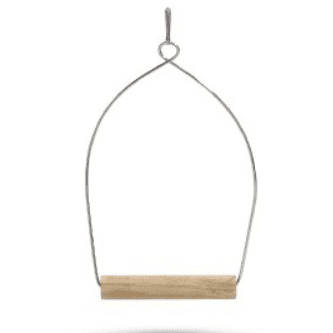 Beeztees Perch Swing Chrome For Canaries 8X12 cm