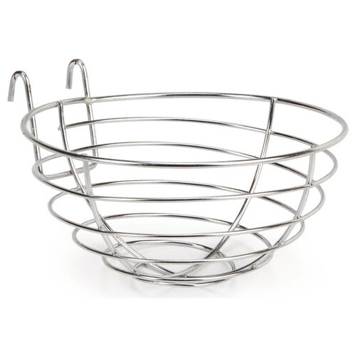 Beeztees Bird Drahtnest Metal 10cm Bird Silver, Mount Including