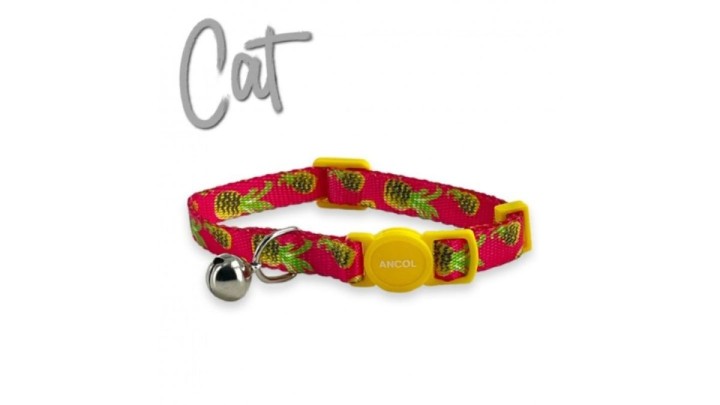 Ancol Pineapple Cat Collar Quick Release