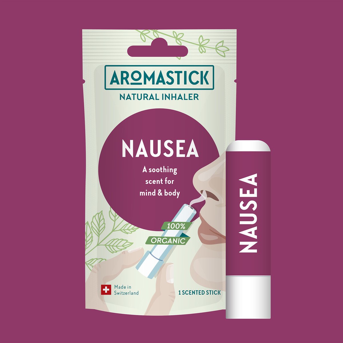 AROMASTICK NAUSEA 0.8ML
