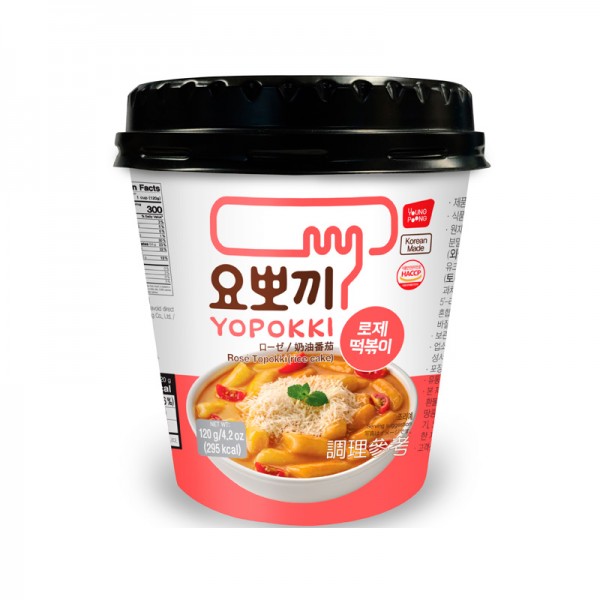 Yopokki Topokki Rose Spicy Cup 120g
