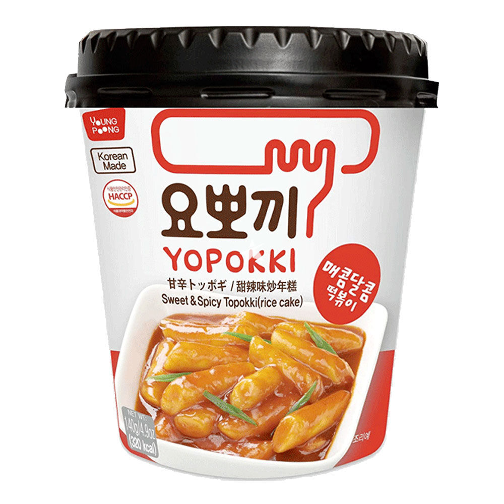 Yopokki Rice Cake Sweet & Spicy 140g