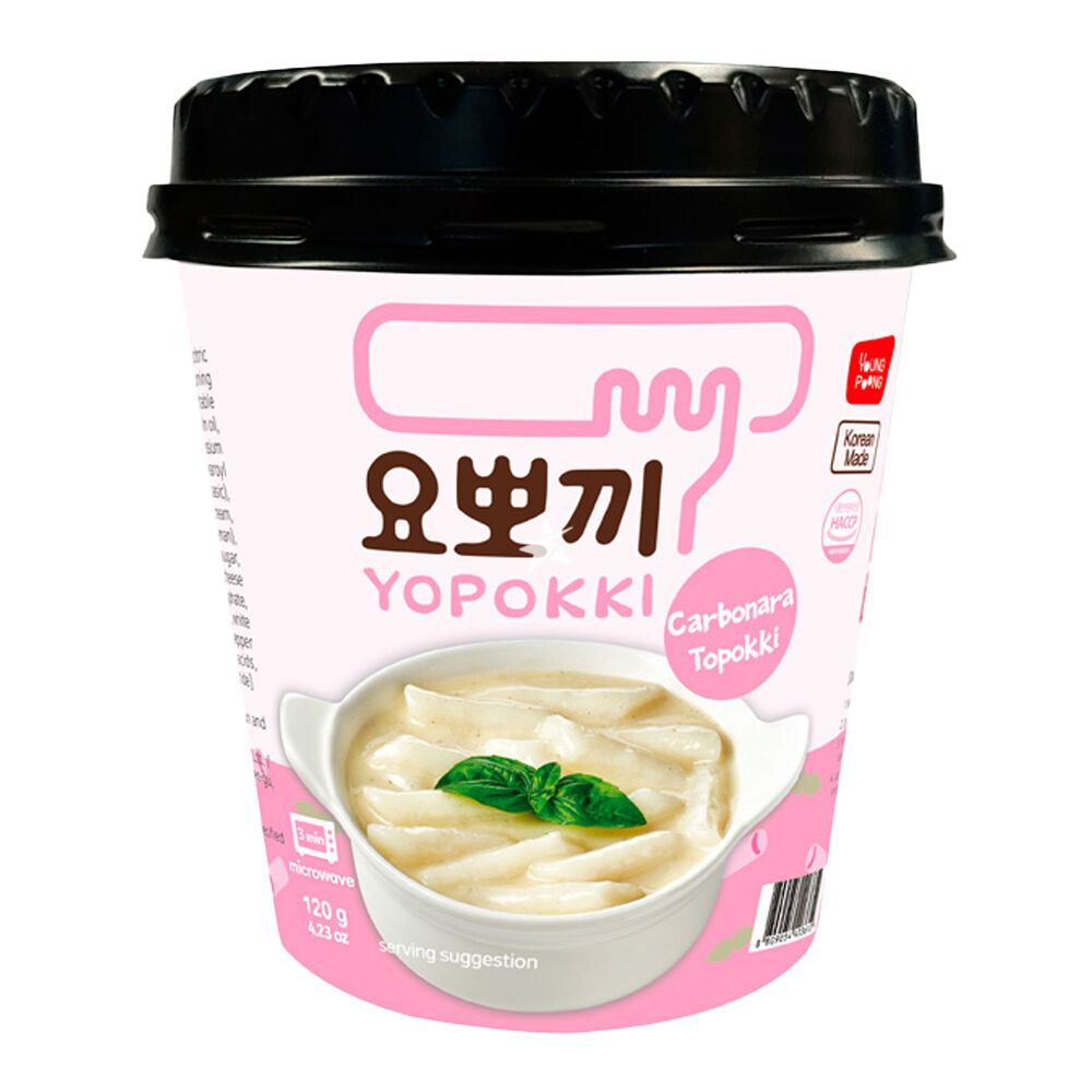 Yopokki Topokki Carbonara Cup 120g