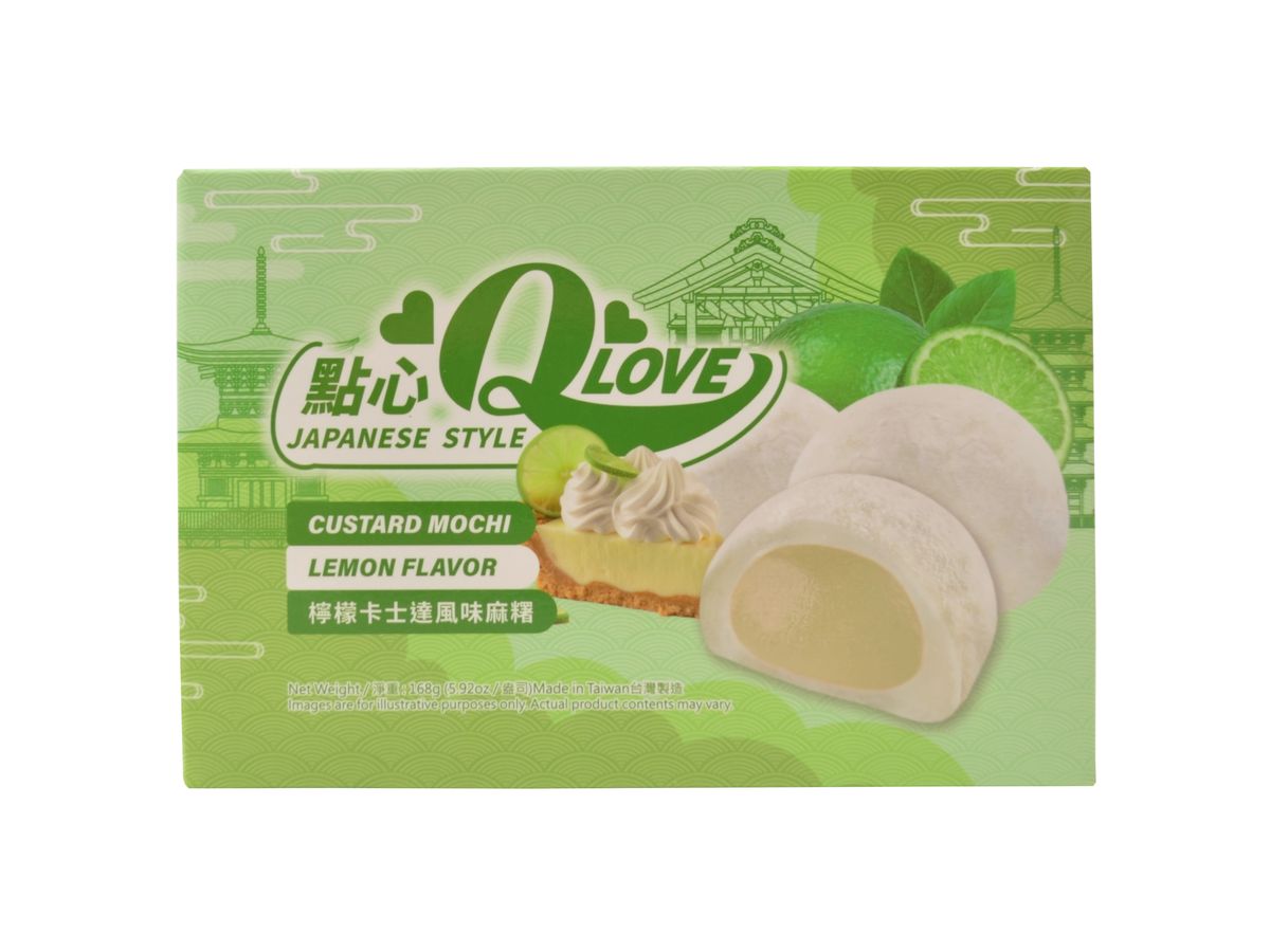 QLove Lemon Custard Mochi 168g