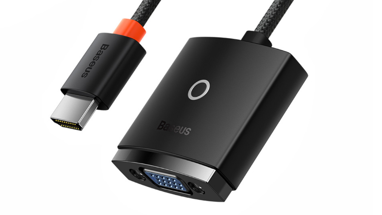 Baseus Airjoy Adapter Hdmi To Vga 1080P