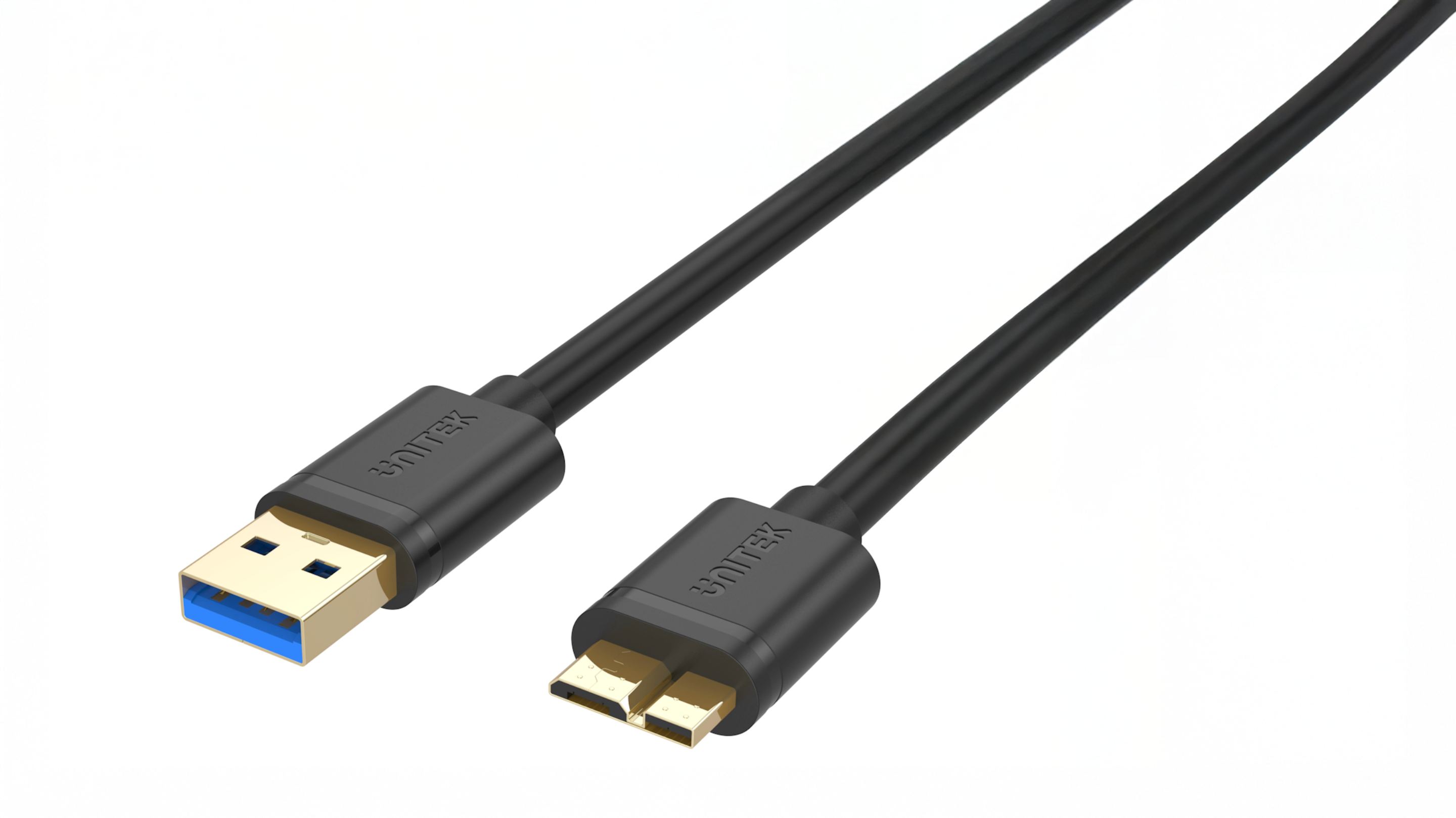 UNITEK USB-A to Micro-B (External HDD) Cable 0.3m