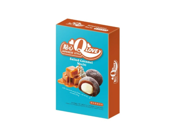 QLove Salted Caramel Deluxe Mochi 180g